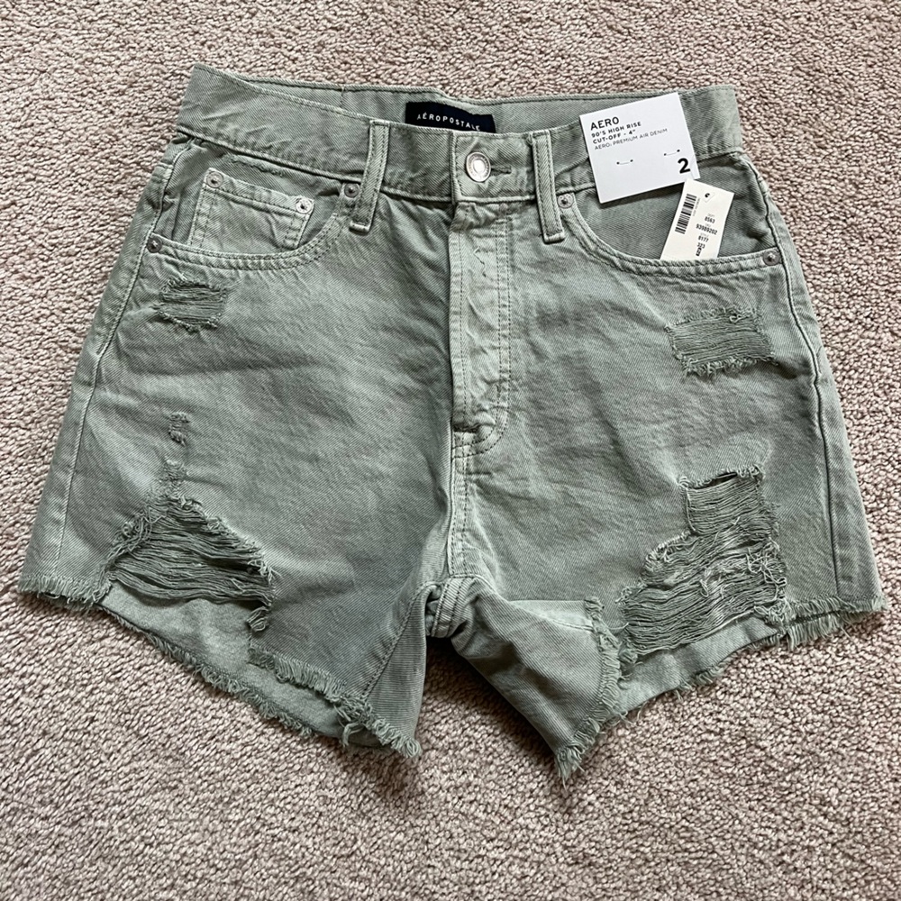 aeropostale 90’s denim cut off shorts